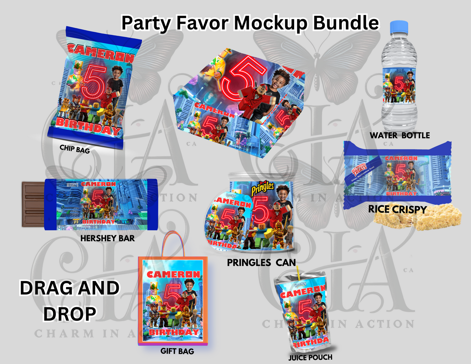 PARTY PERFECT DIGITAL TEMPLATES & BUNDLES