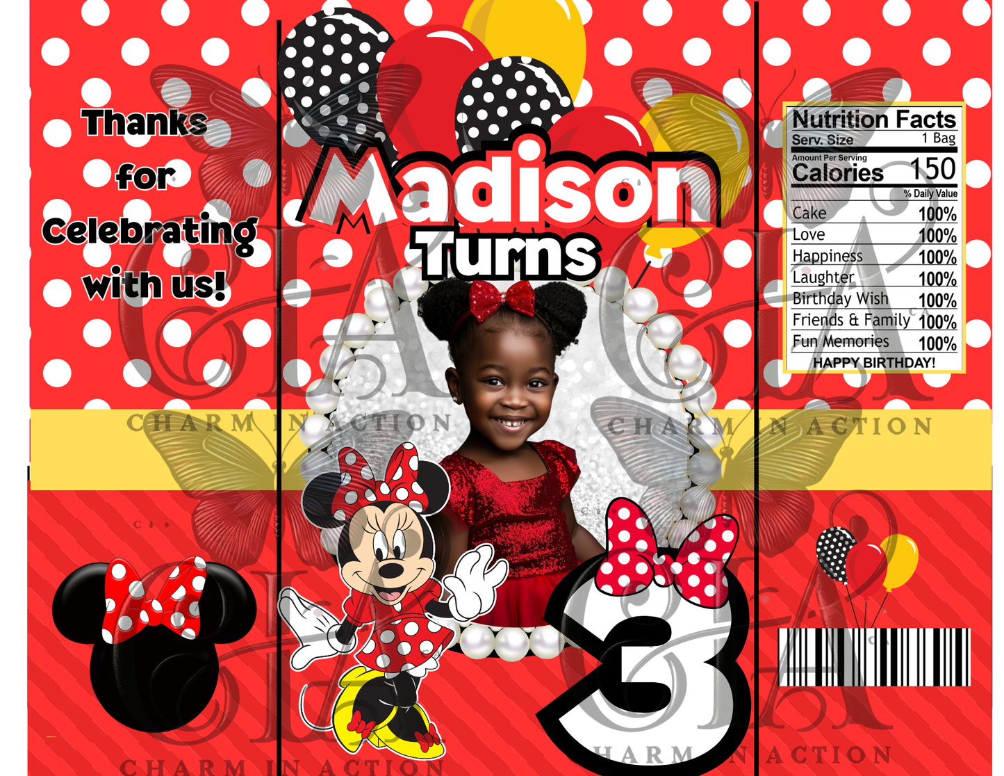 PARTY FAVOR EDITABLE TEMPLATE BUNDLE